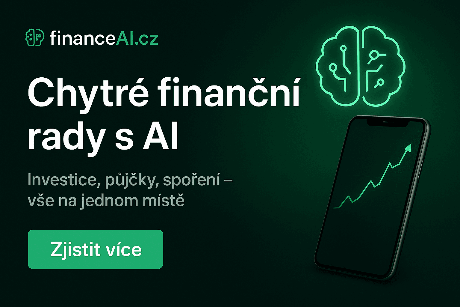 FinanceAI.cz – chytré finance a nástroje s AI
